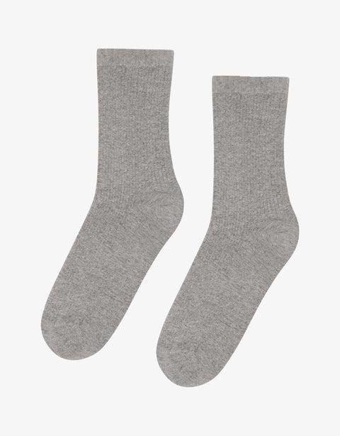 Women Classic Organic Sock - Heather Grey Product Image