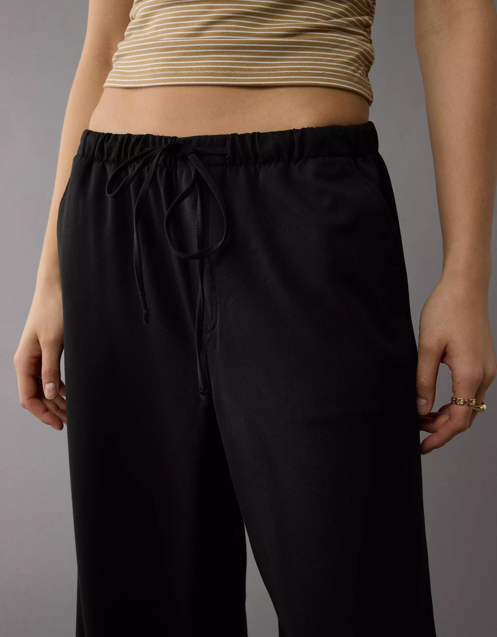 AE Low-Rise Pull-On Poppy Trouser Product Image