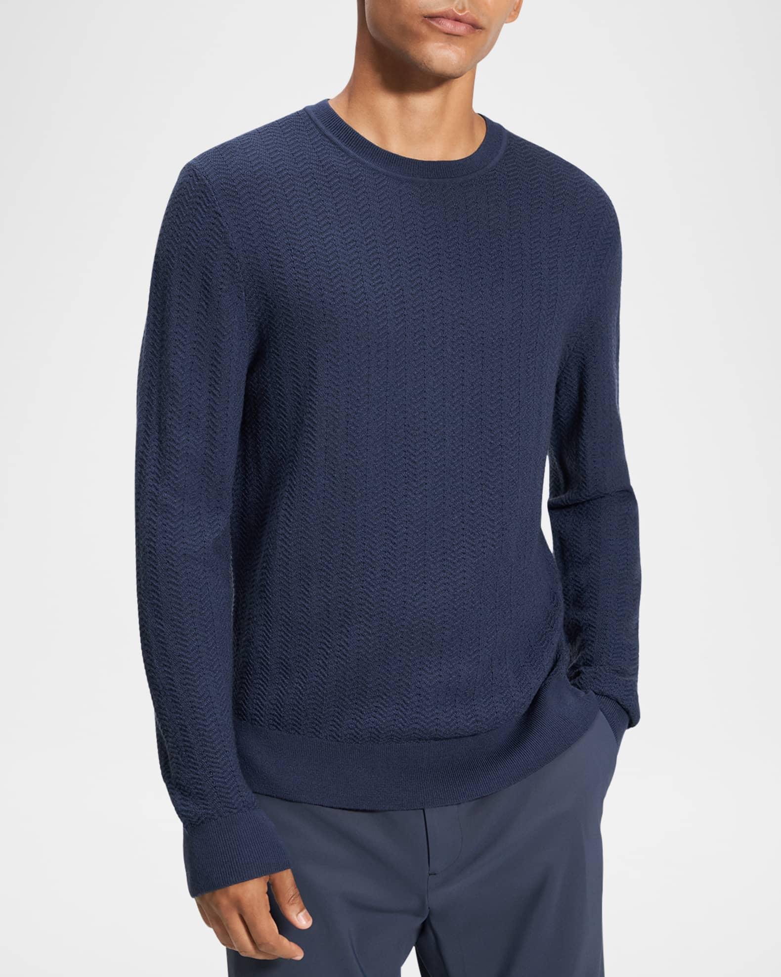 Men's Merino Wool Crewneck Sweater Product Image