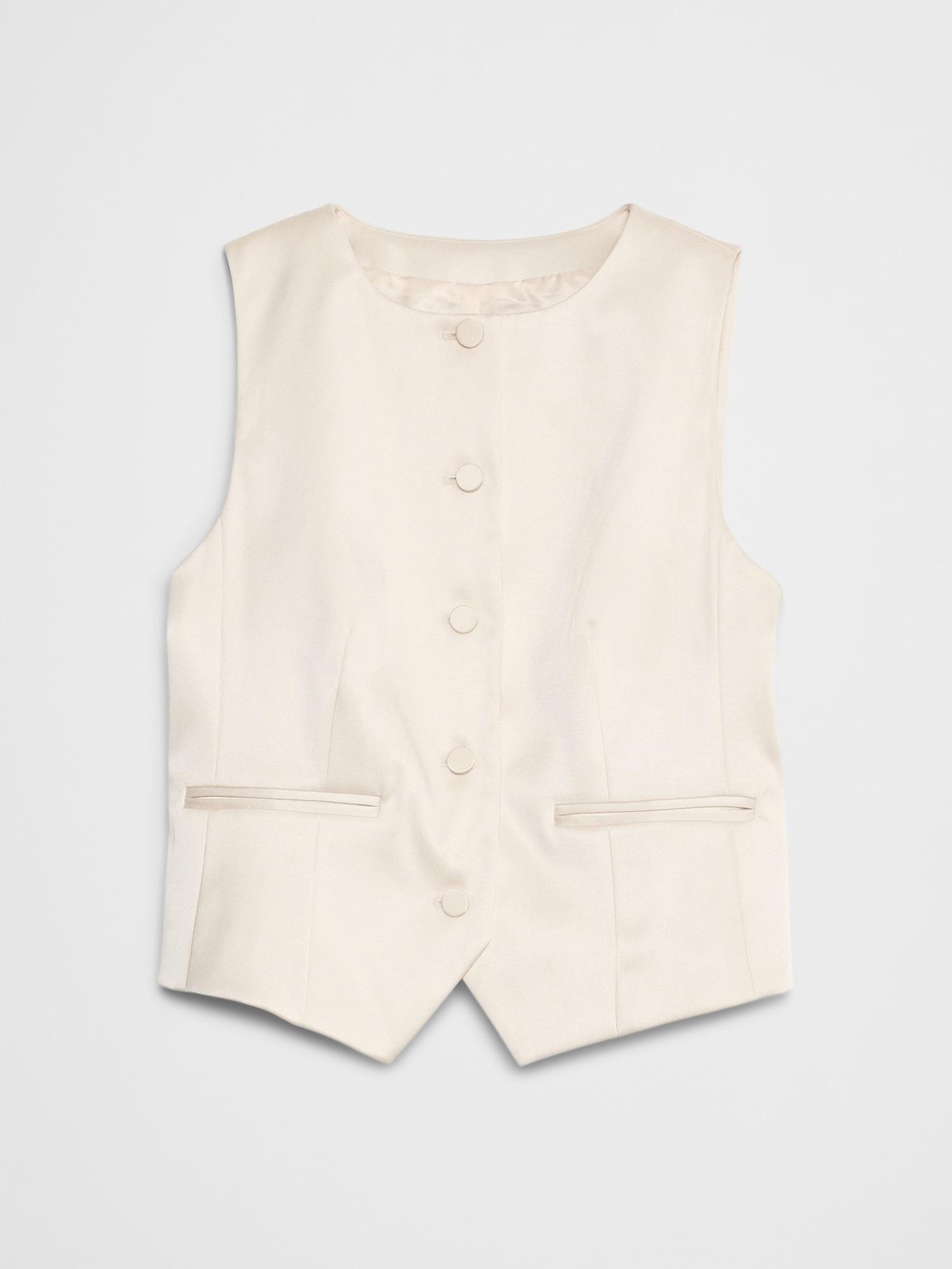 Satin Classic Vest Product Image