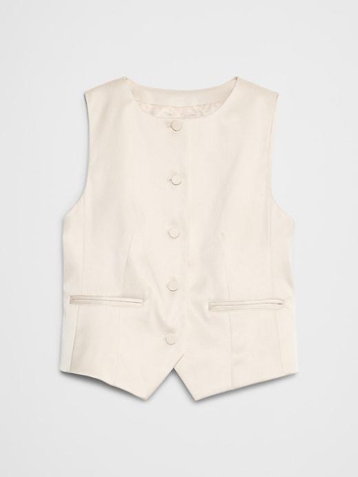 Satin Classic Vest Product Image
