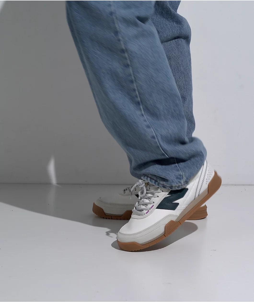 New Balance Numeric 440 V2 Trail Sea Salt & Deep Ocean Skate Shoes Product Image