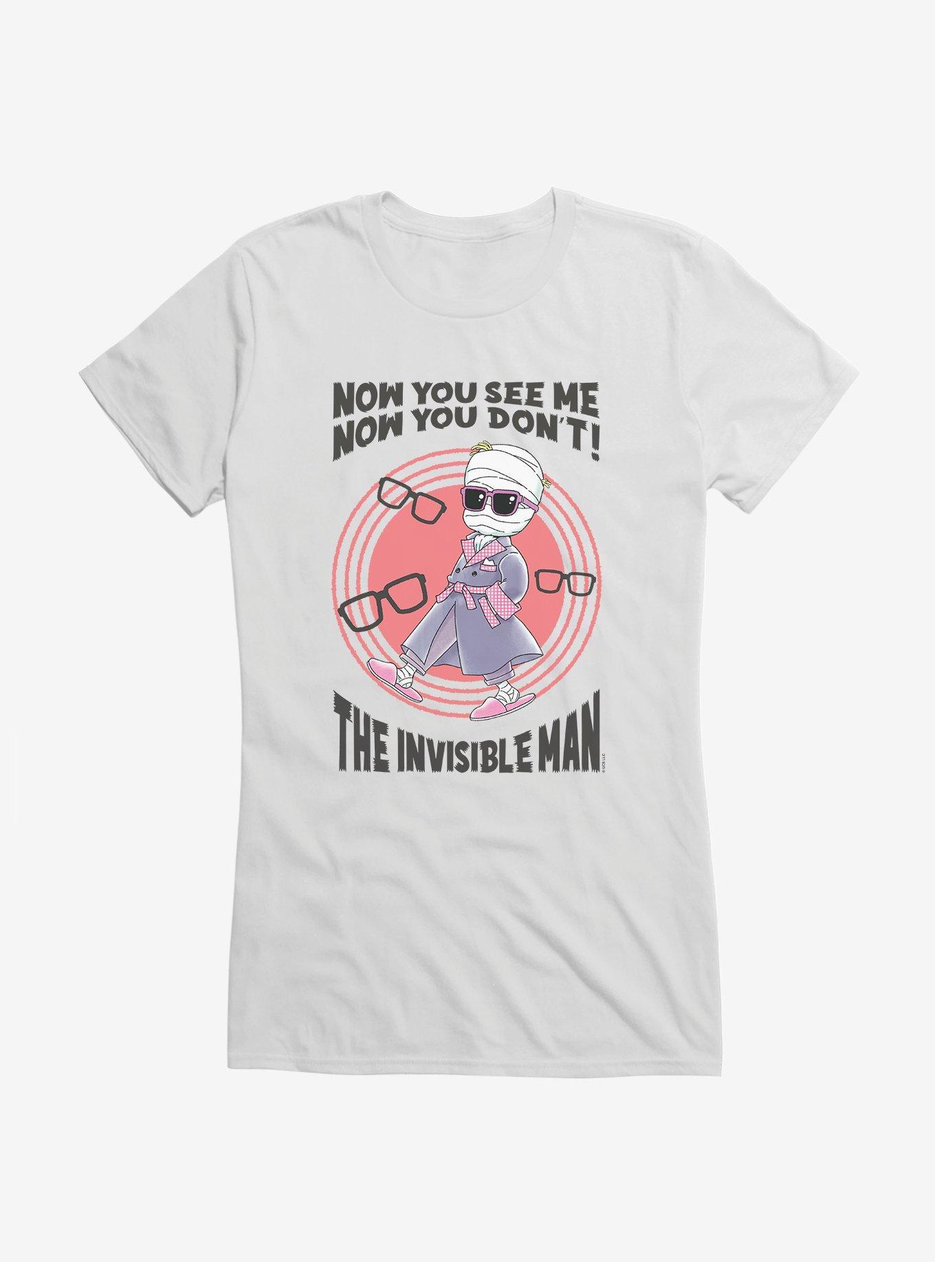 Universal Anime Monsters Invisible Man Girls T-Shirt Product Image