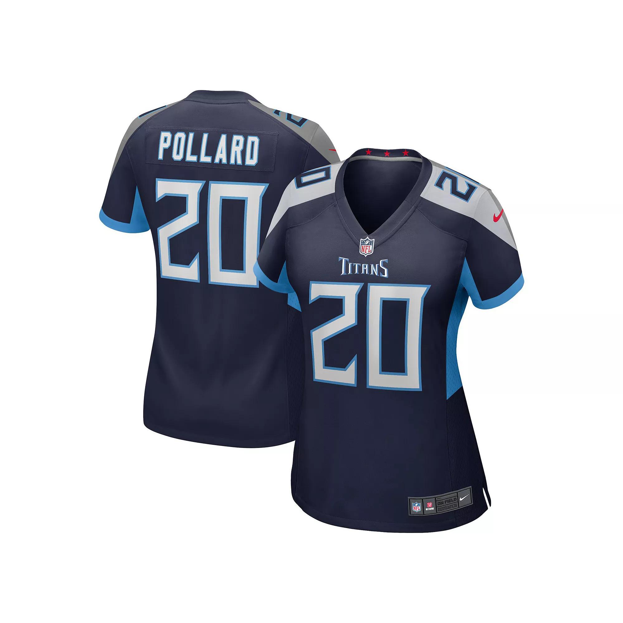 Women's Nike Tony Pollard Navy Tennessee Titans Game Player Jersey,  Product Image