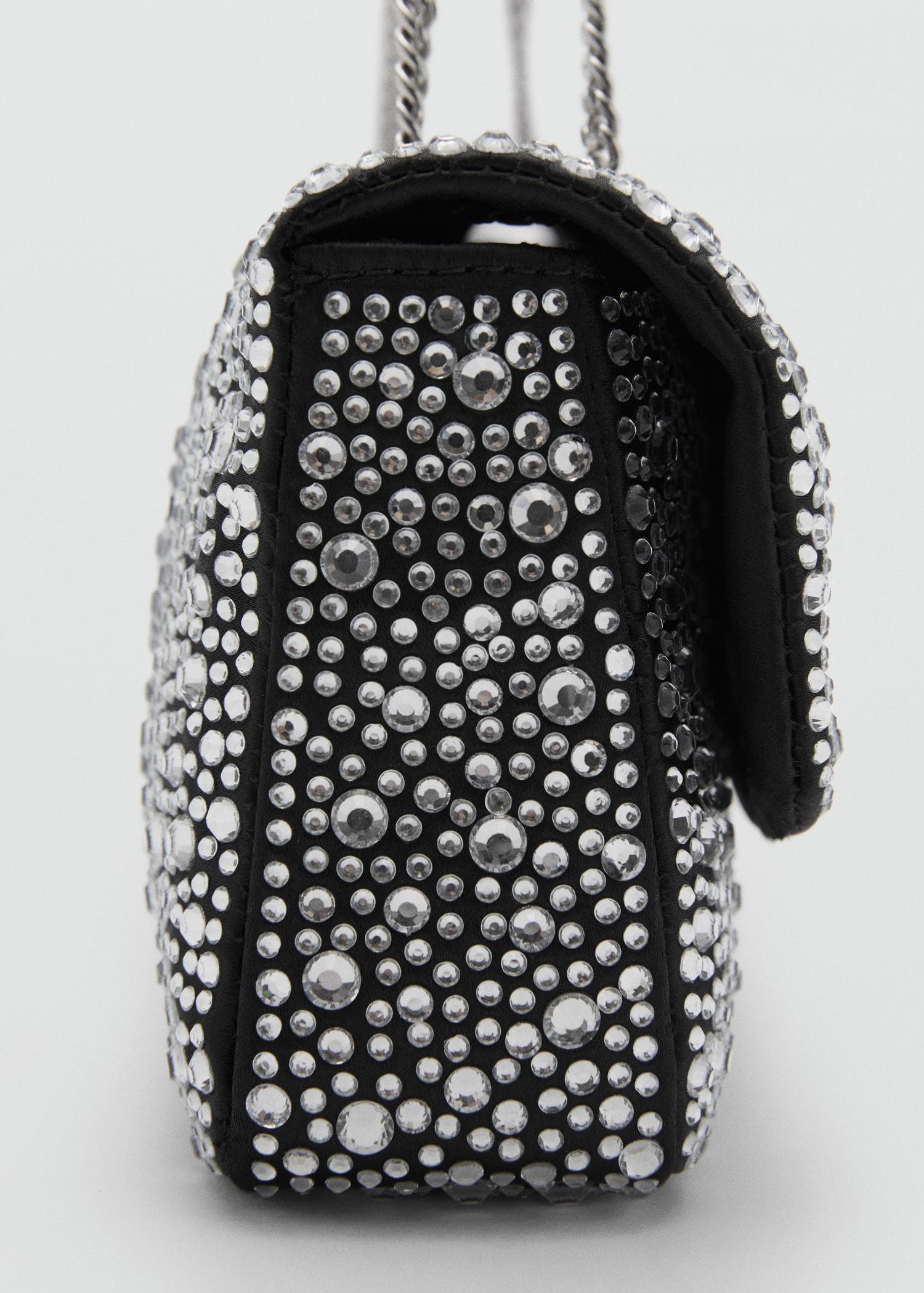 Crystal flap bag - Women | MANGO USA Product Image