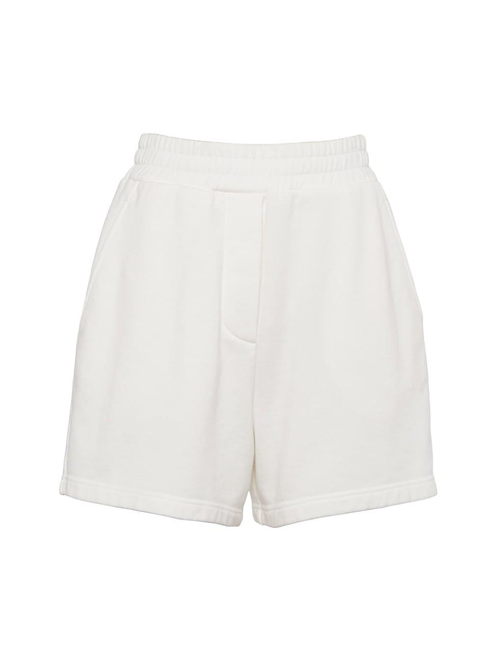Plush Elastic Waist Shorts Product Image