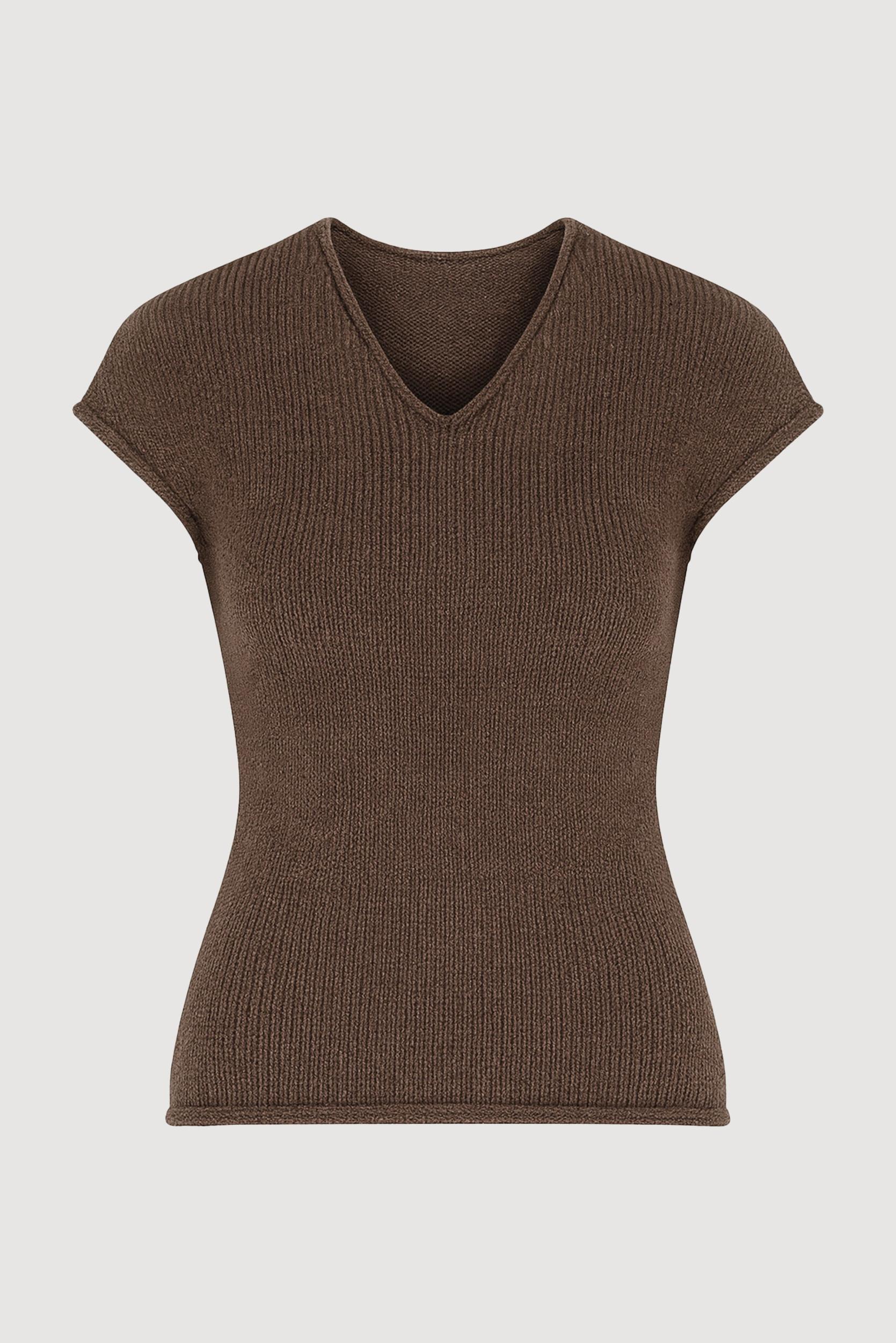 Simoul V-Neck Sweater Top Product Image