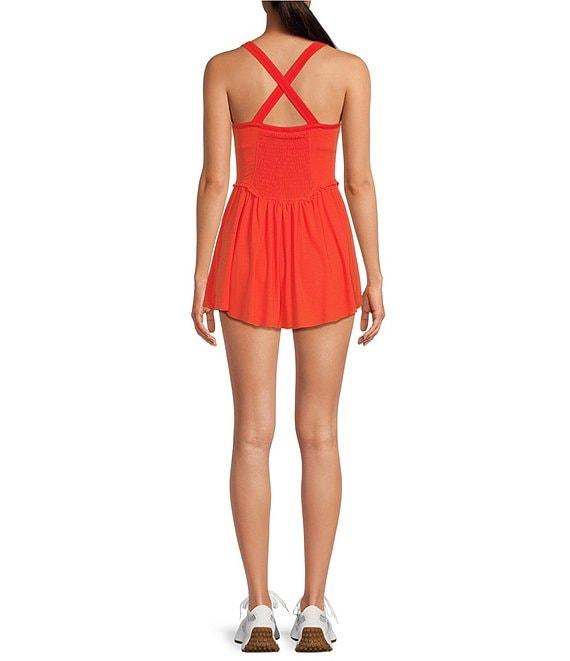 Free People FP Movement Smockin Hot Scoop Neck Sleeveless Dress Product Image