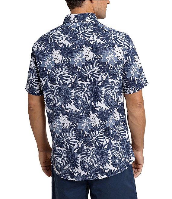 Southern Tide Grand Palms Short Sleeve Woven Shirt Product Image