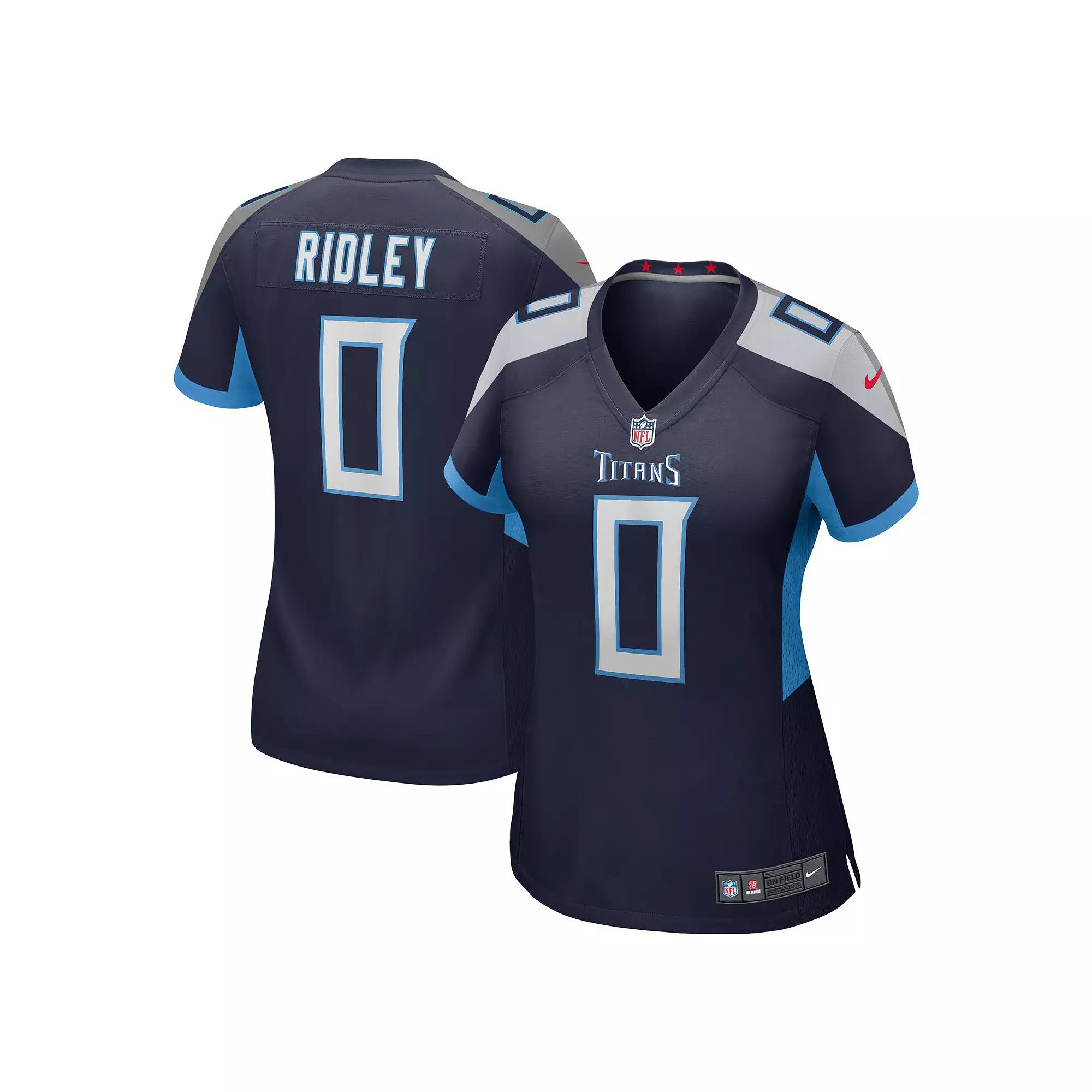 Women's Nike Calvin Ridley Navy Tennessee Titans Game Player Jersey,  Product Image