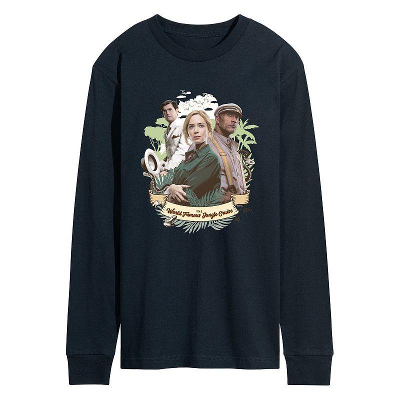 Disney's Jungle Cruise Men's Poster Long Sleeve Graphic Tee,  Product Image