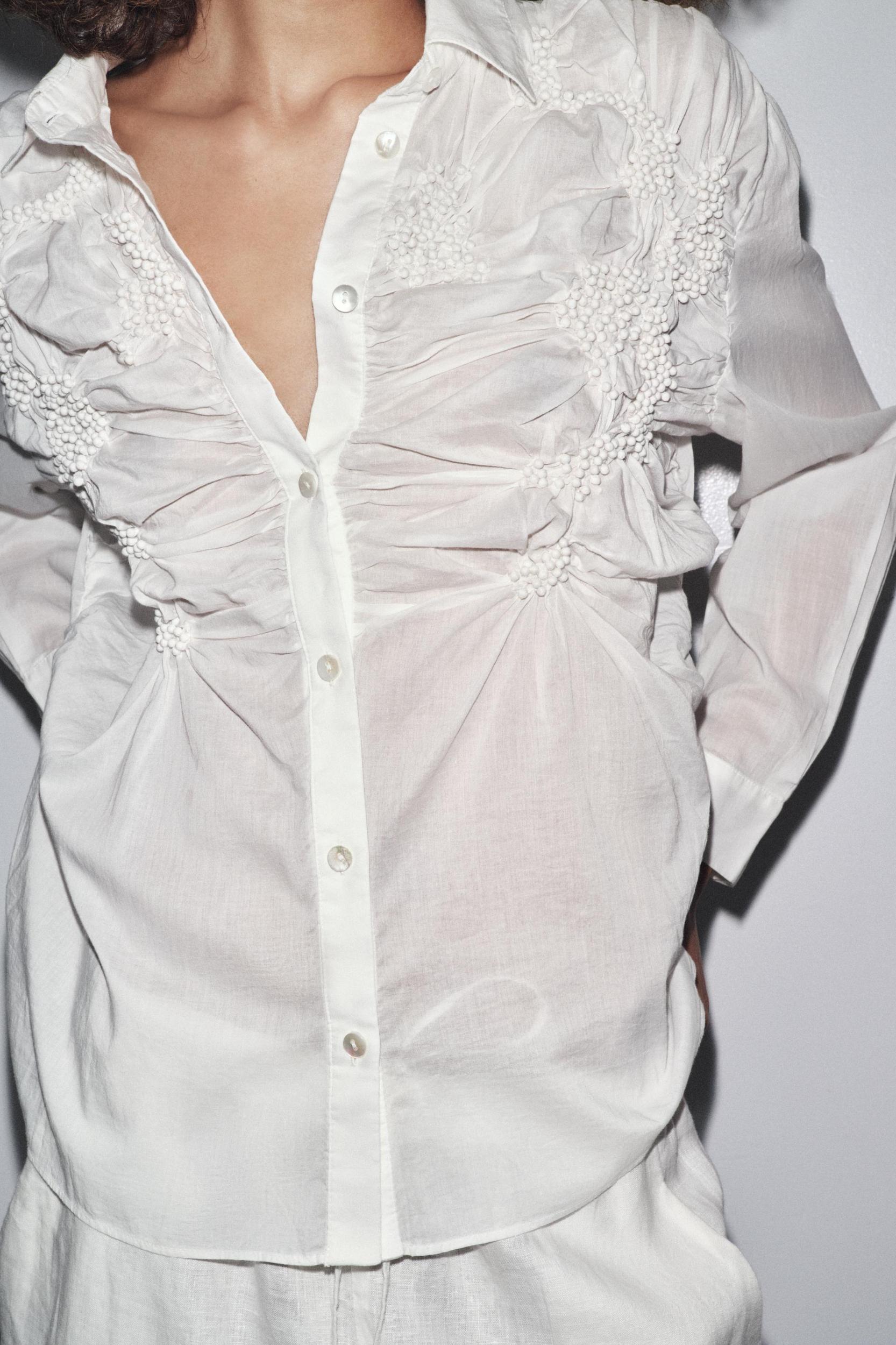 ZW COLLECTION EMBROIDERED SHIRT Product Image