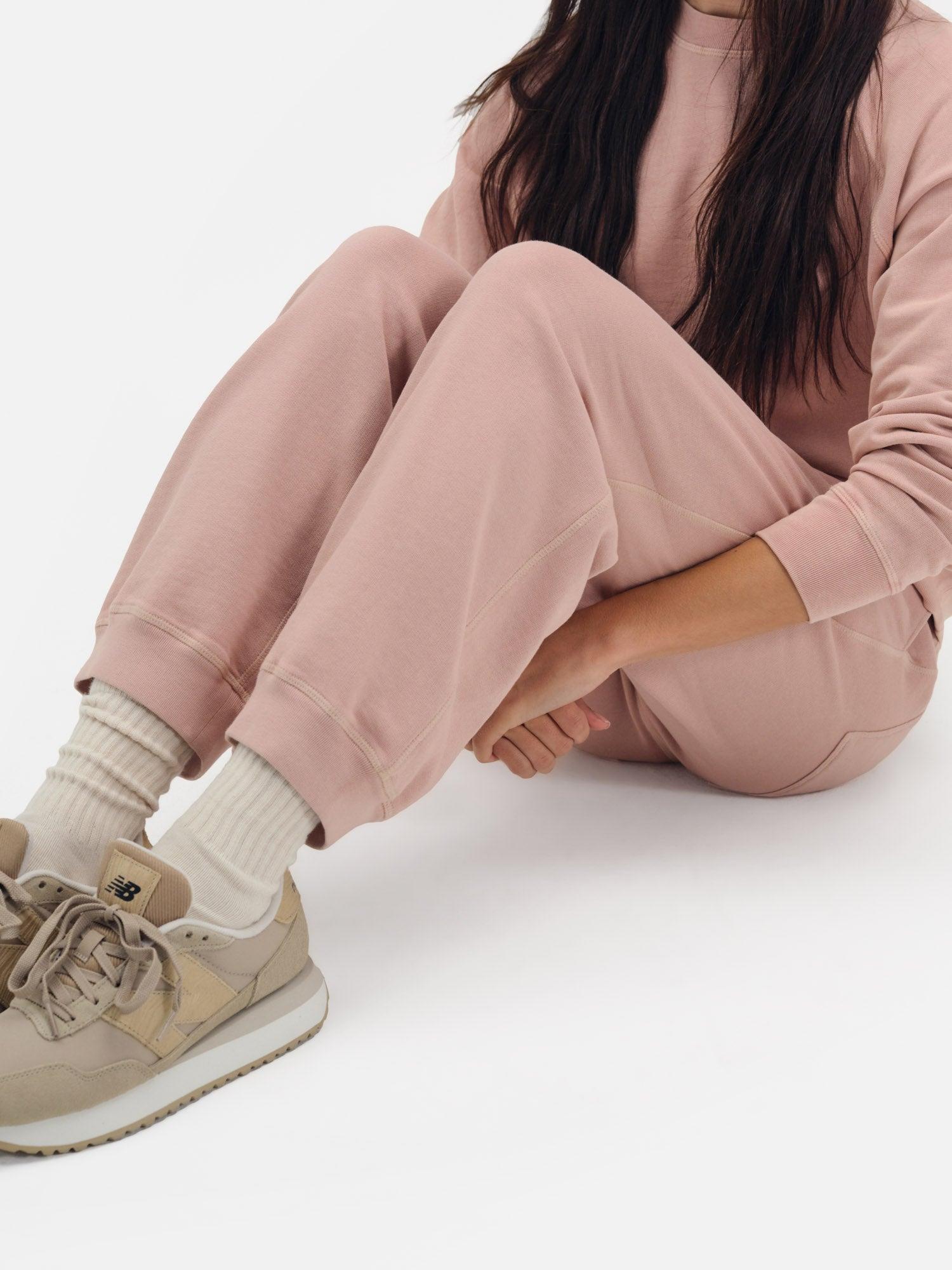 Organic Lightweight Terry Sweatpants Female Product Image