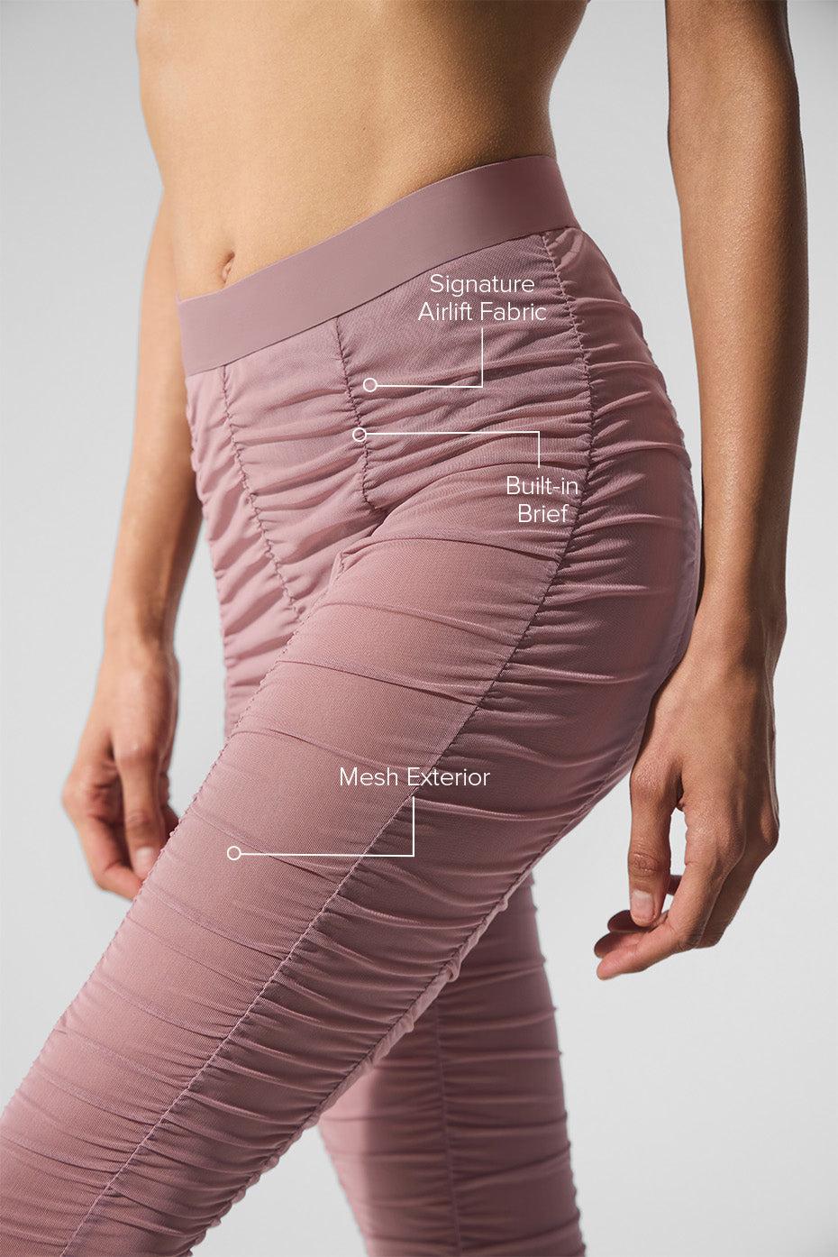 Airlift Mesh High-Waist Cherish Legging - Smoky Quartz Product Image