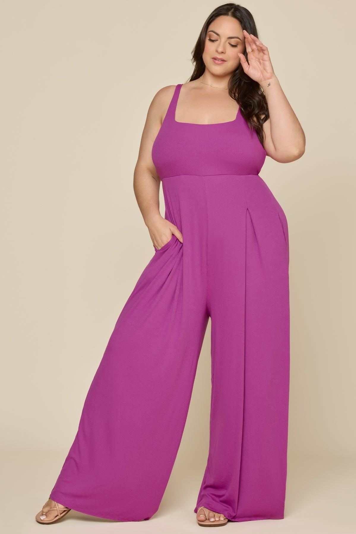 Go with the Flow Jumpsuit - Stormy Weather Product Image