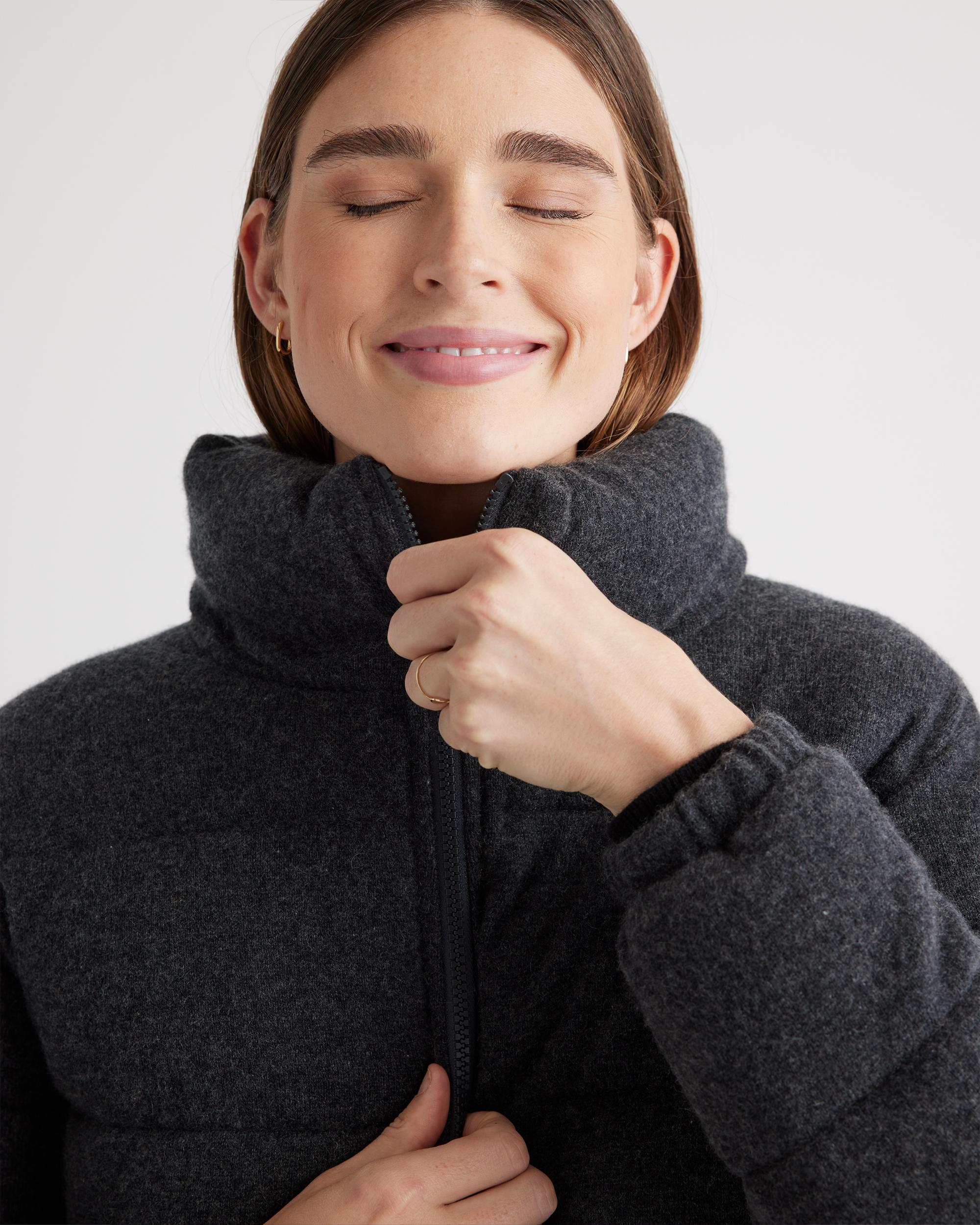 Quince | Women's Mongolian Cashmere Puffer Jacket Size XS Product Image