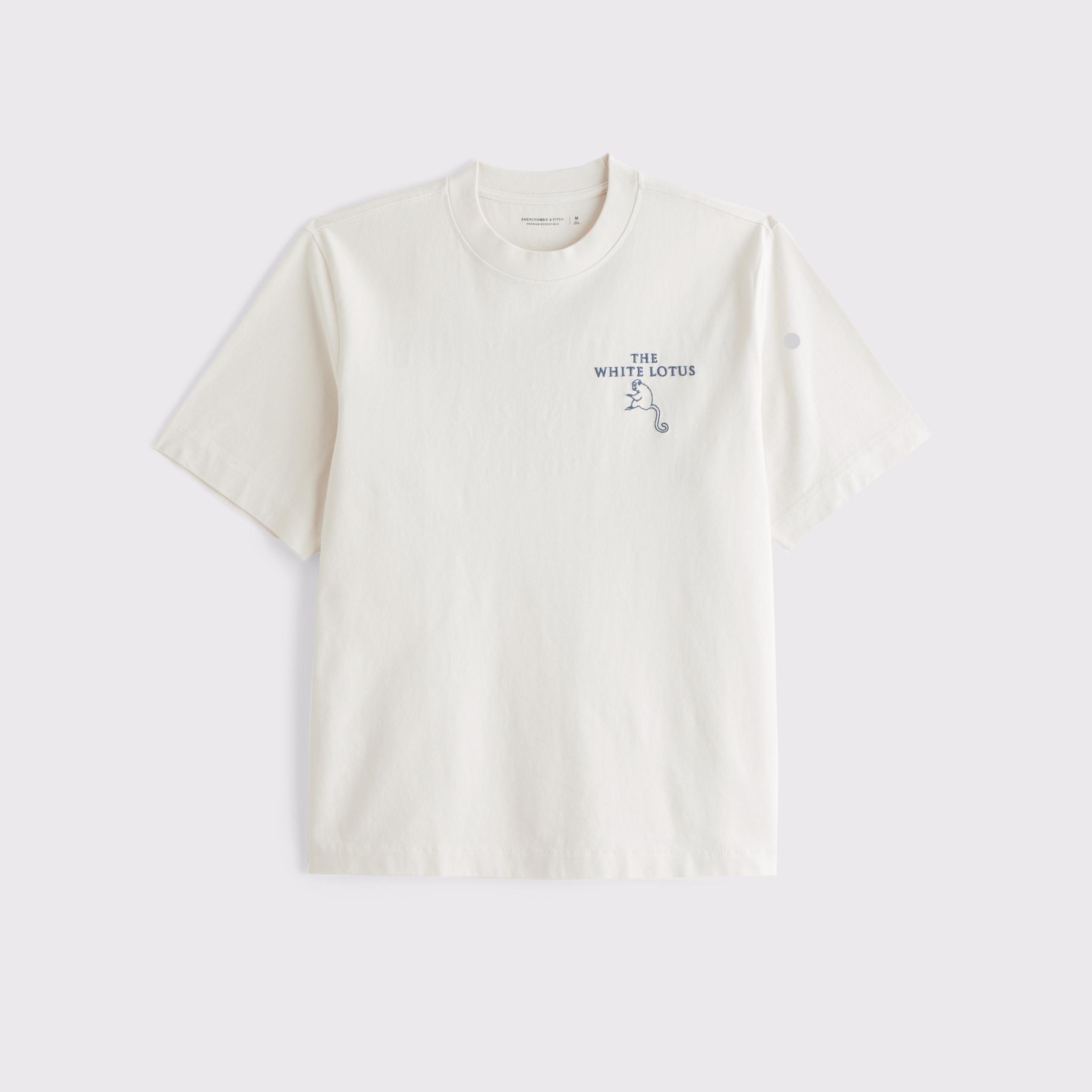 Premium Heavyweight The White Lotus Graphic Tee Product Image