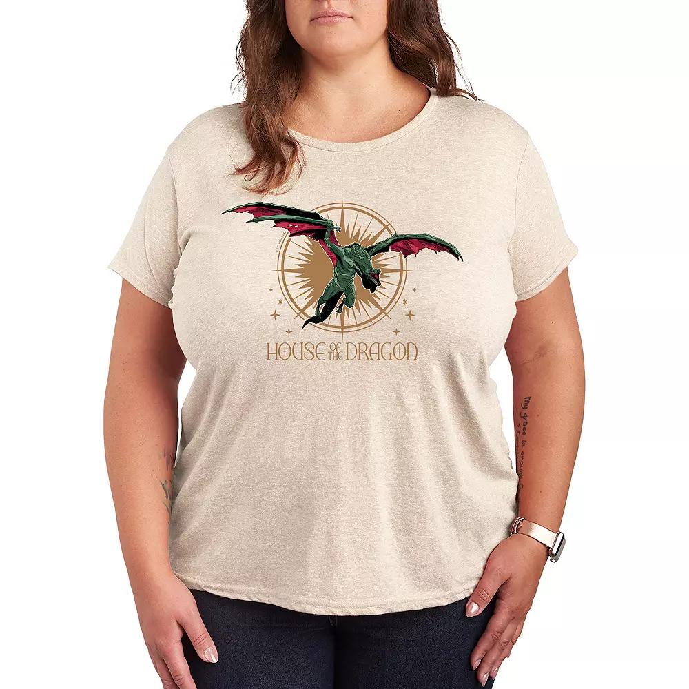 Plus House of the Dragon Vhagar Flight Graphic Tee, Women's,  Product Image