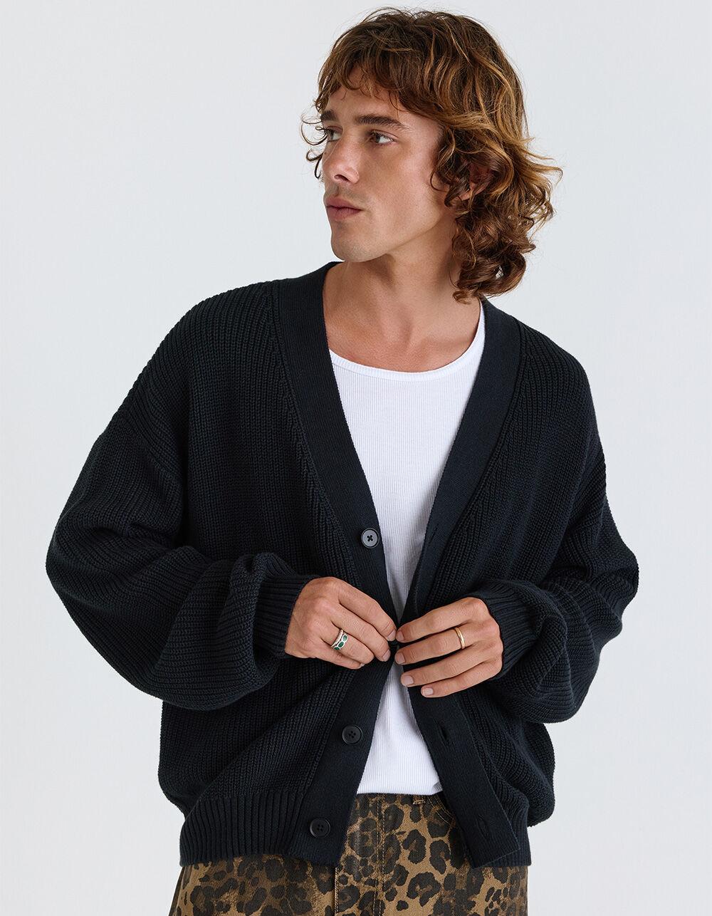 RSQ Mens Cardigan - OLIVE Product Image