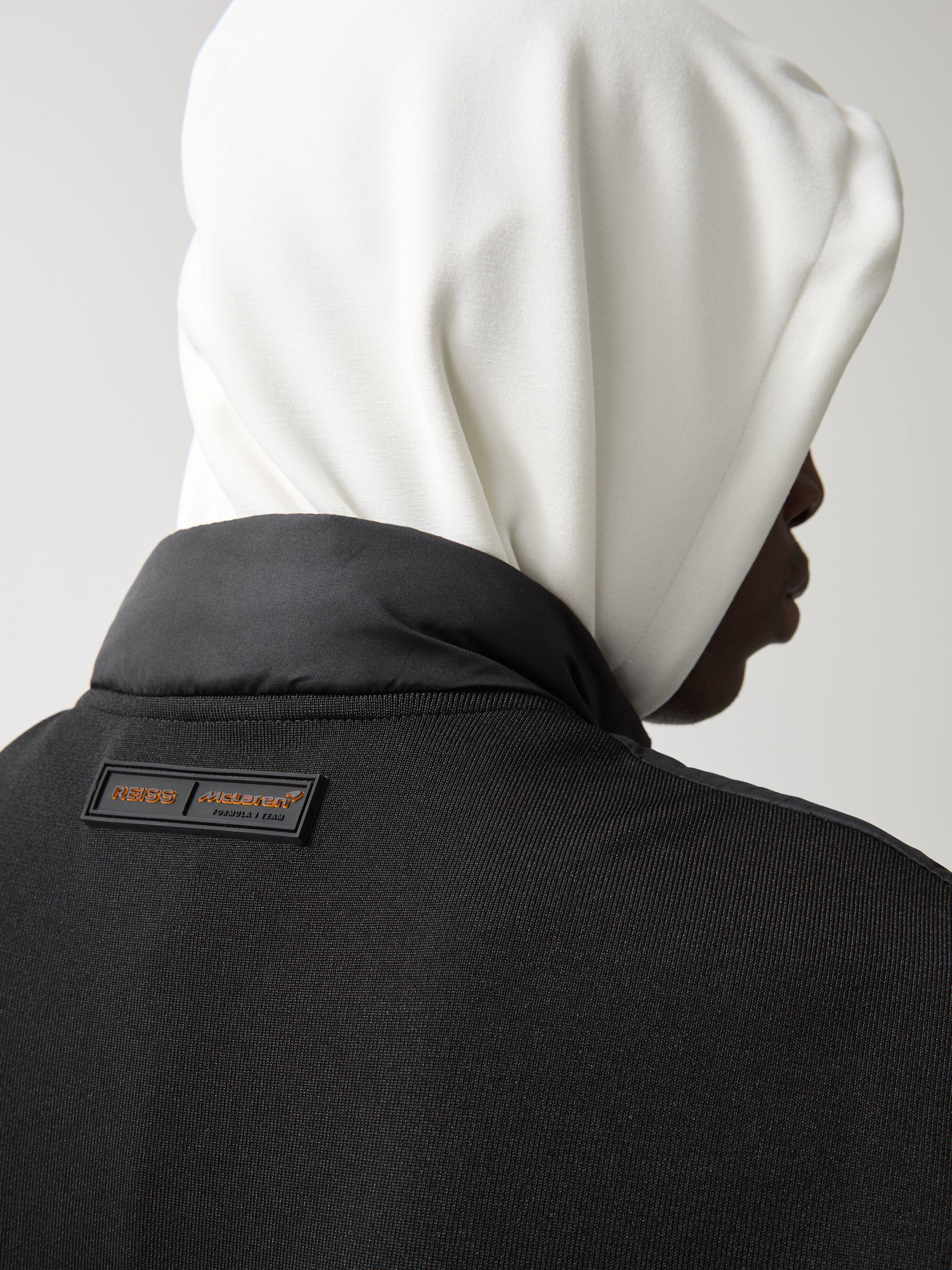 McLaren F1 Team Quilted Logo Gilet in Black Product Image