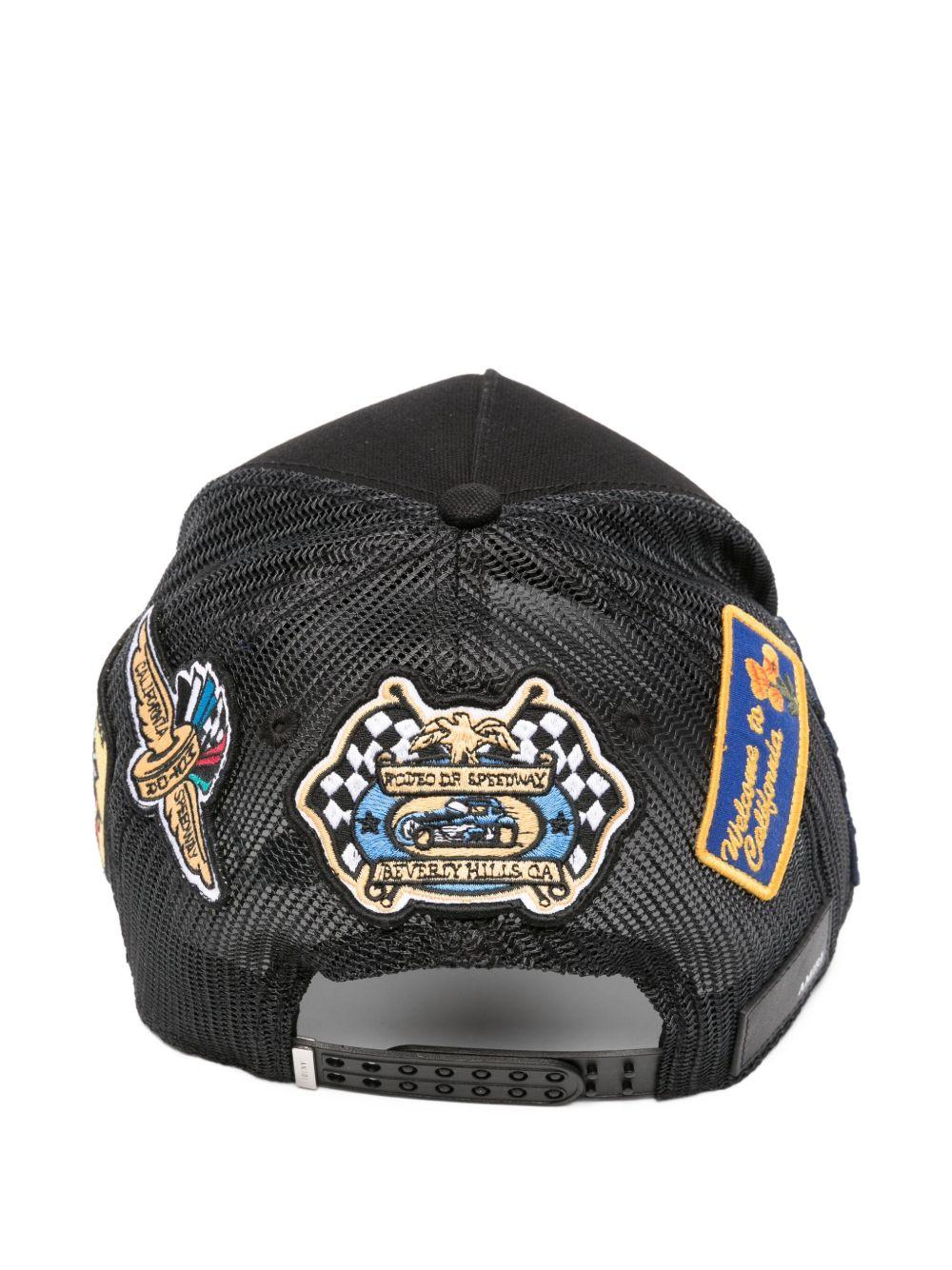 logo-patch mesh-back cap Product Image