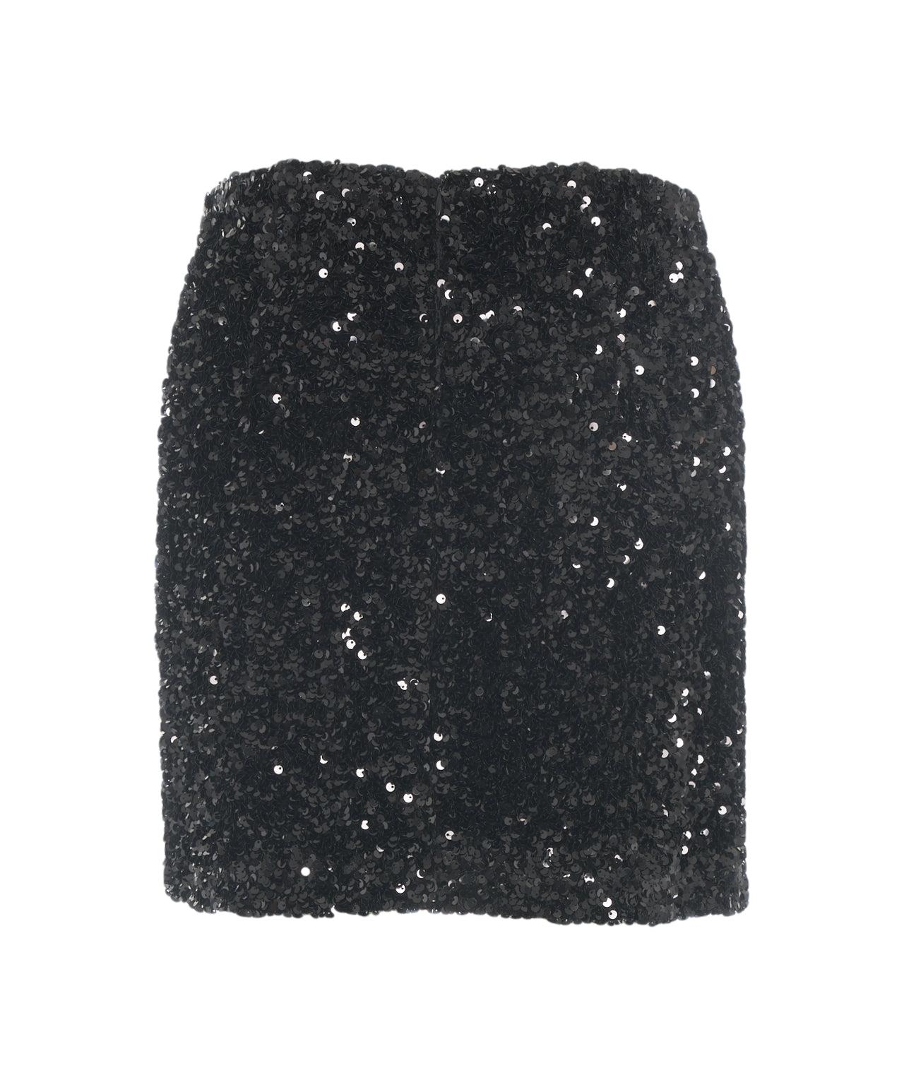 Mini Skirt with Sequins Product Image