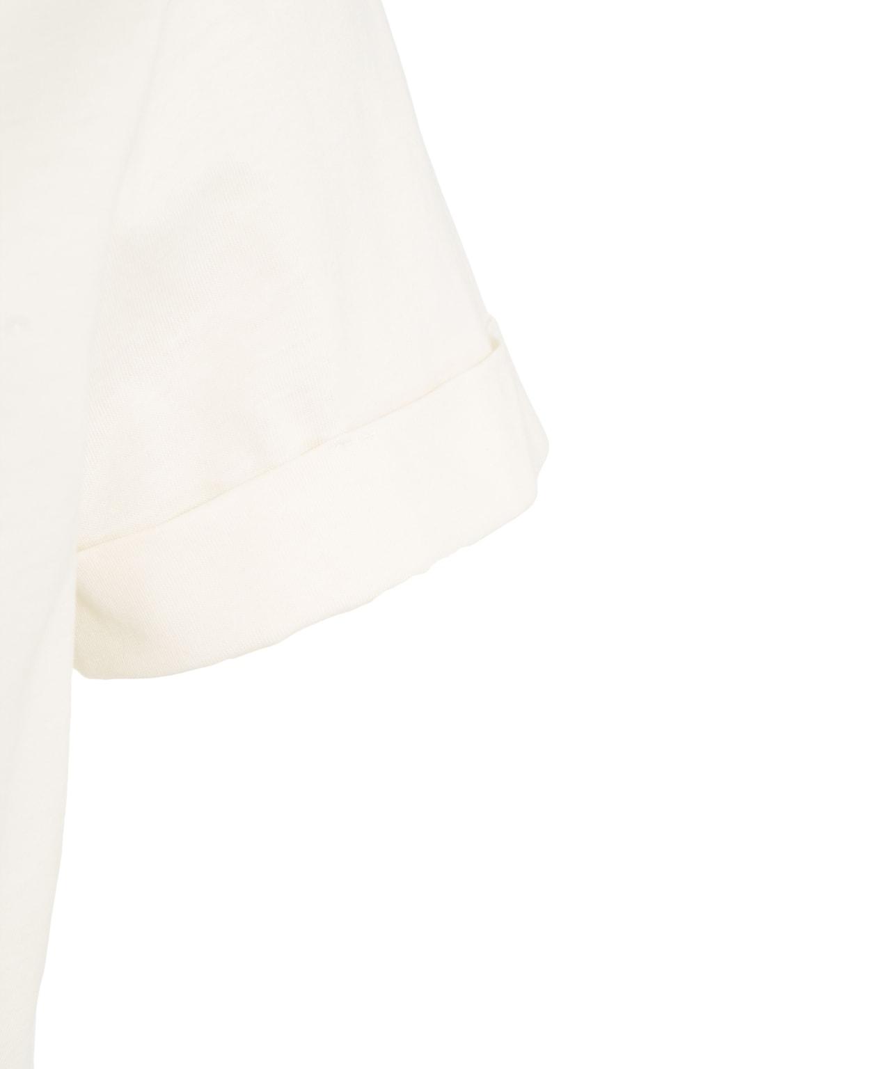 T-shirt with logo and rhinestones Product Image