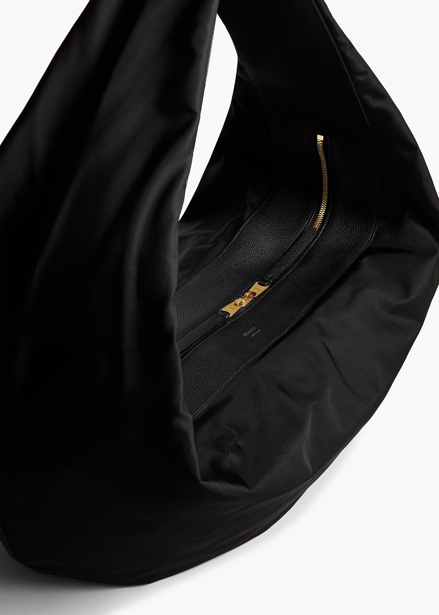 Extra Large Olivia Hobo in Black Nylon Product Image