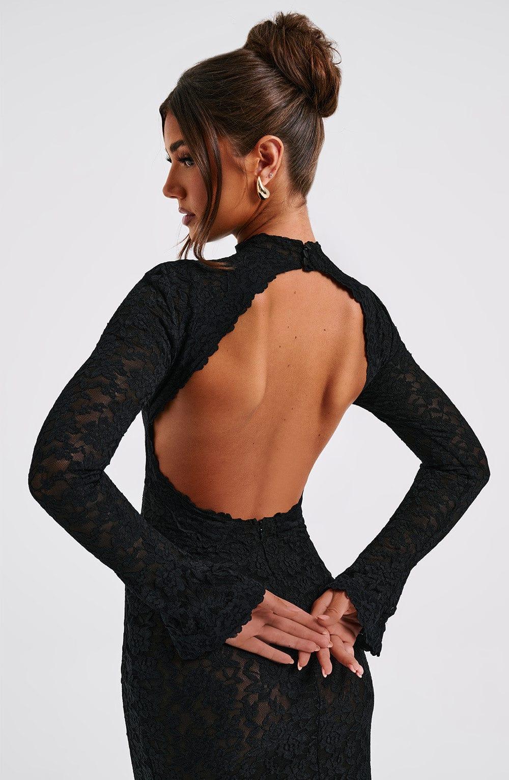Lourdes Maxi Dress - Black Product Image