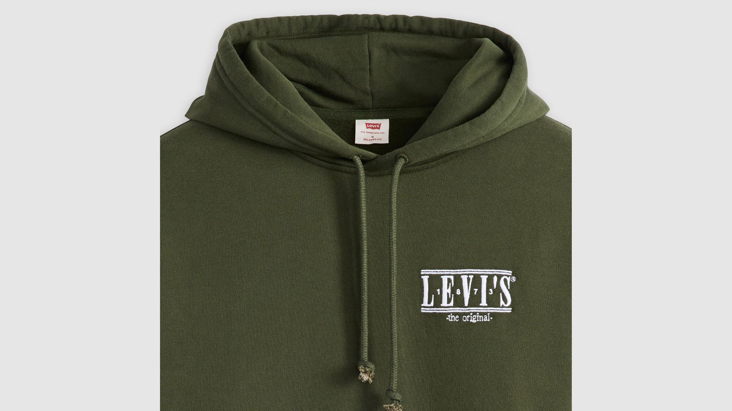 Relaxed Fit Graphic Hoodie Sweatshirt Product Image