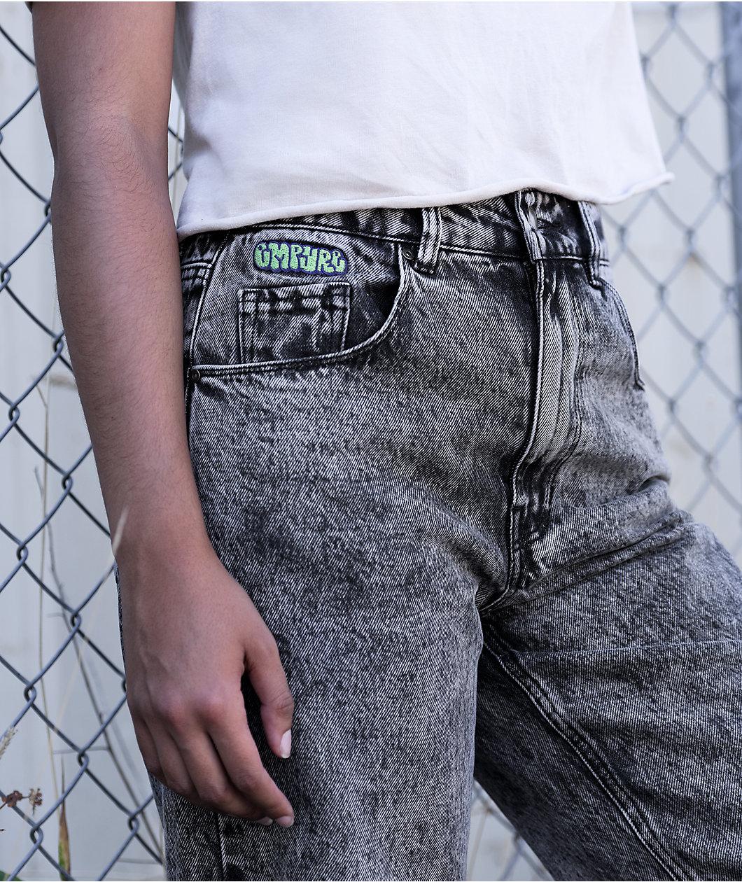 Empyre Tori Black Acid Wash Skate Jeans Product Image