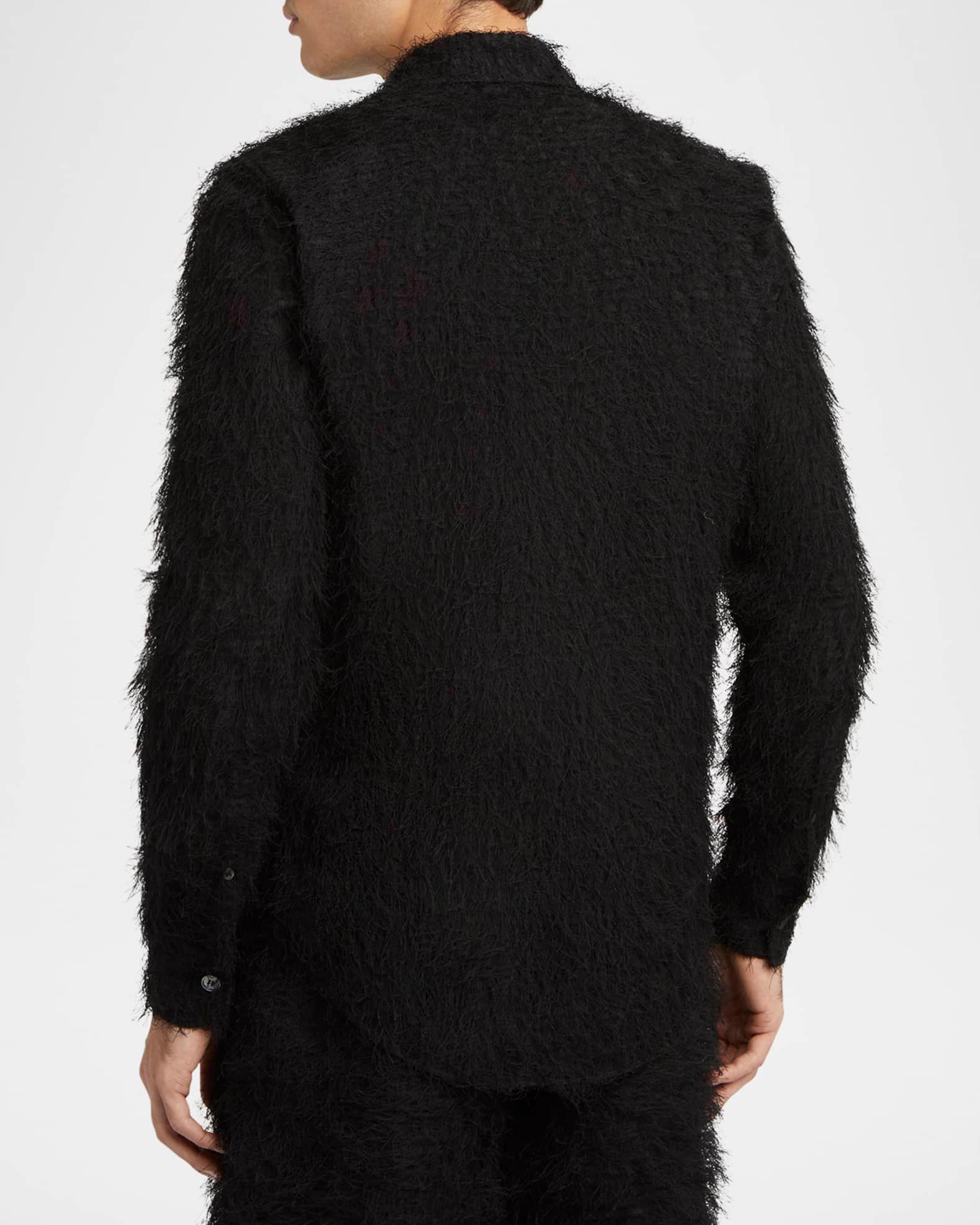 Men's Shredded Long-Sleeve Shirt Product Image