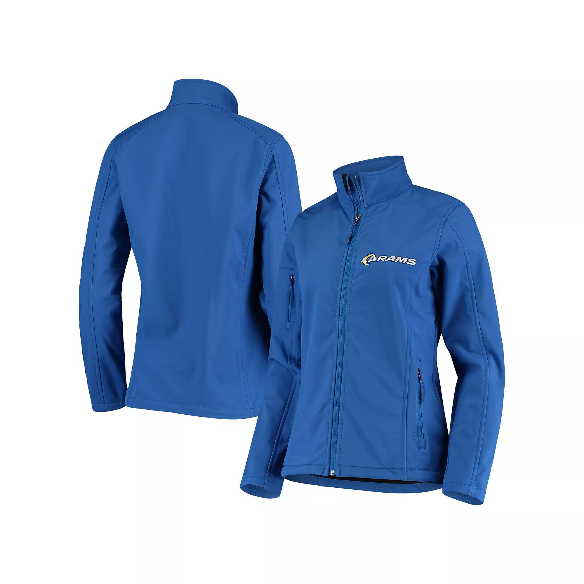 Women's Royal Los Angeles Rams Full-Zip Sonoma Softshell Jacket,  Product Image