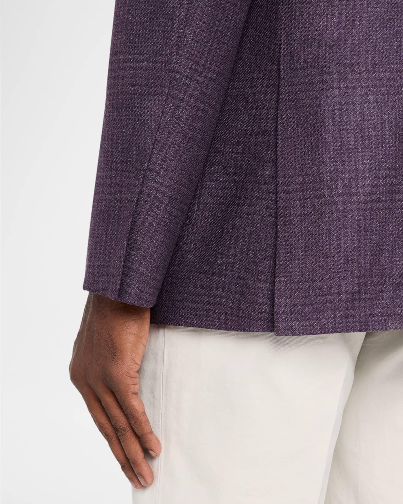 Men's Tonal Prince of Wales Patch-Pocket Sport Coat Product Image