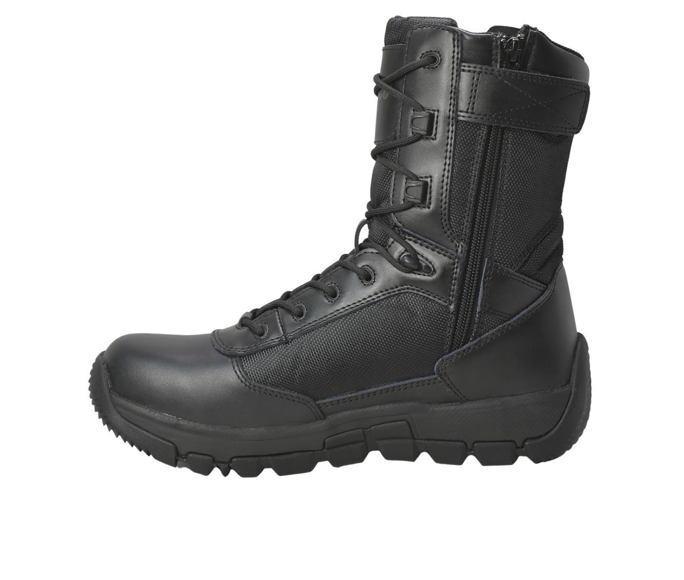 Men's AdTec 9" Side Zip Waterproof Tactical Work Boots Product Image