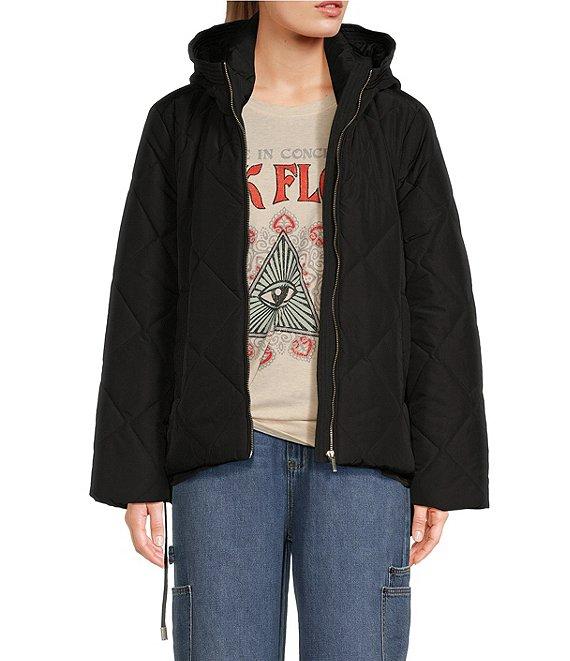 GB Quilted Puffer Hooded Jacket Product Image