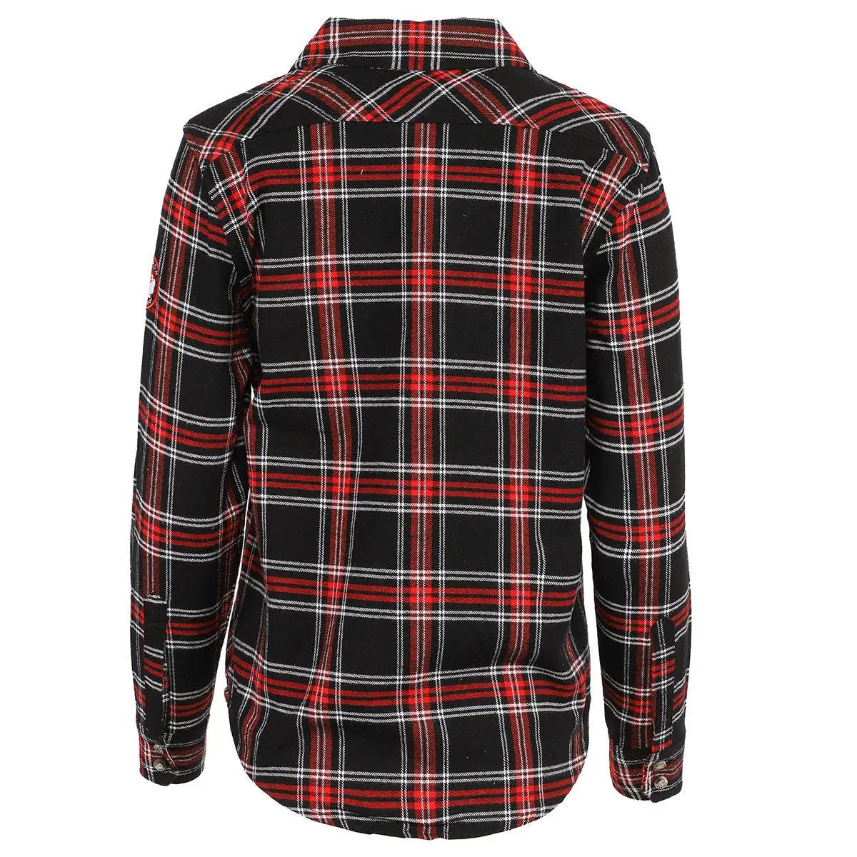 Canada Weather Gear Women's 2 Pocket Plaid Button Up Long Sleeve Shirt Product Image