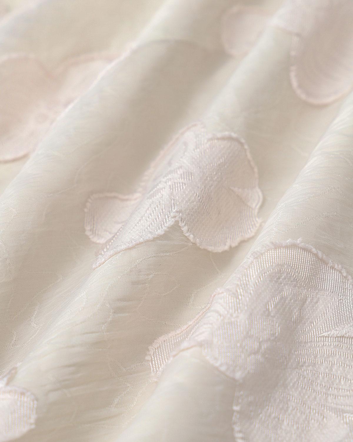 Beige Square Neck Puffed Sleeve Midi Dress Product Image