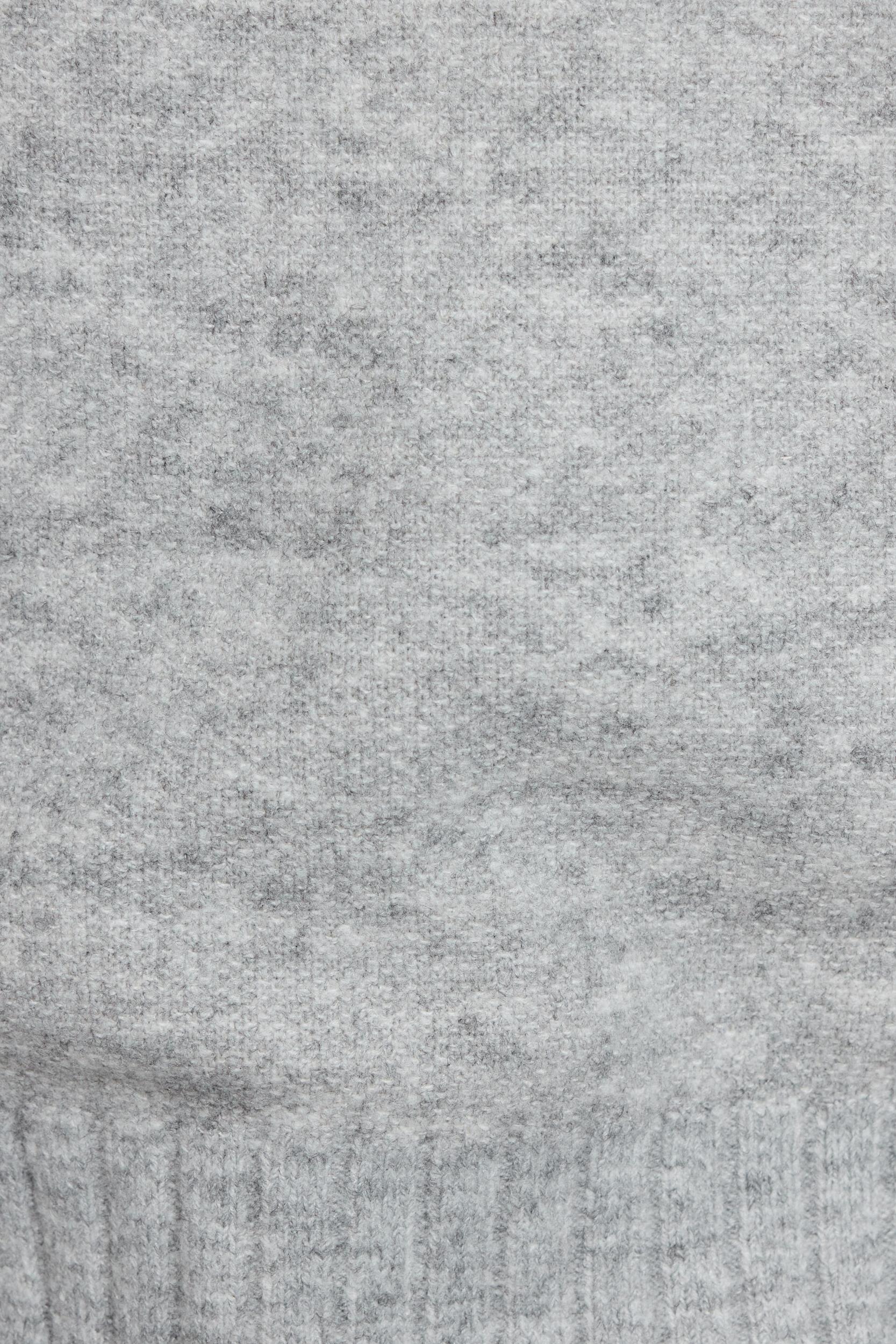 Long Sleeve Spongy Crewneck Sweater Product Image