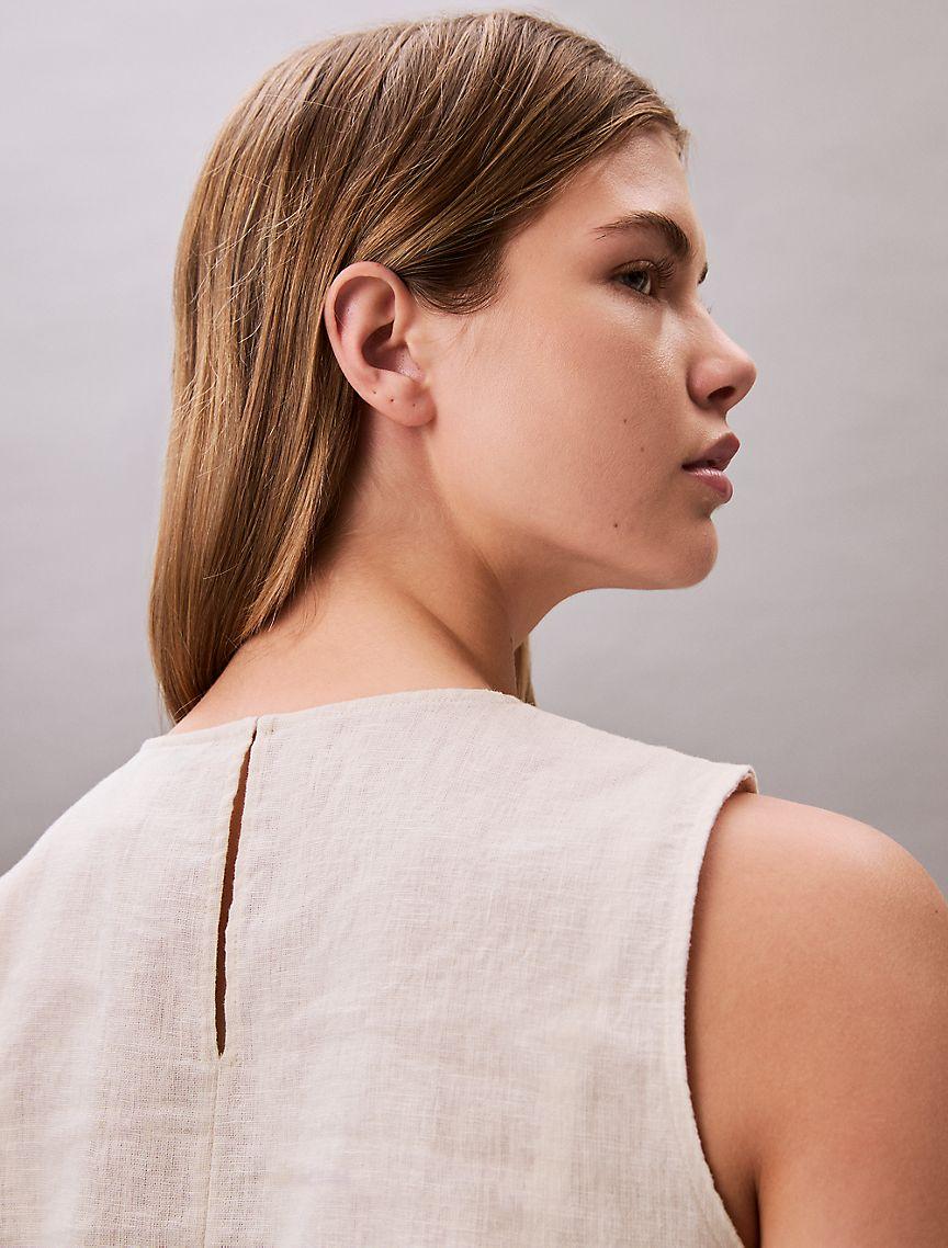 Linen Cotton Tank Top Product Image