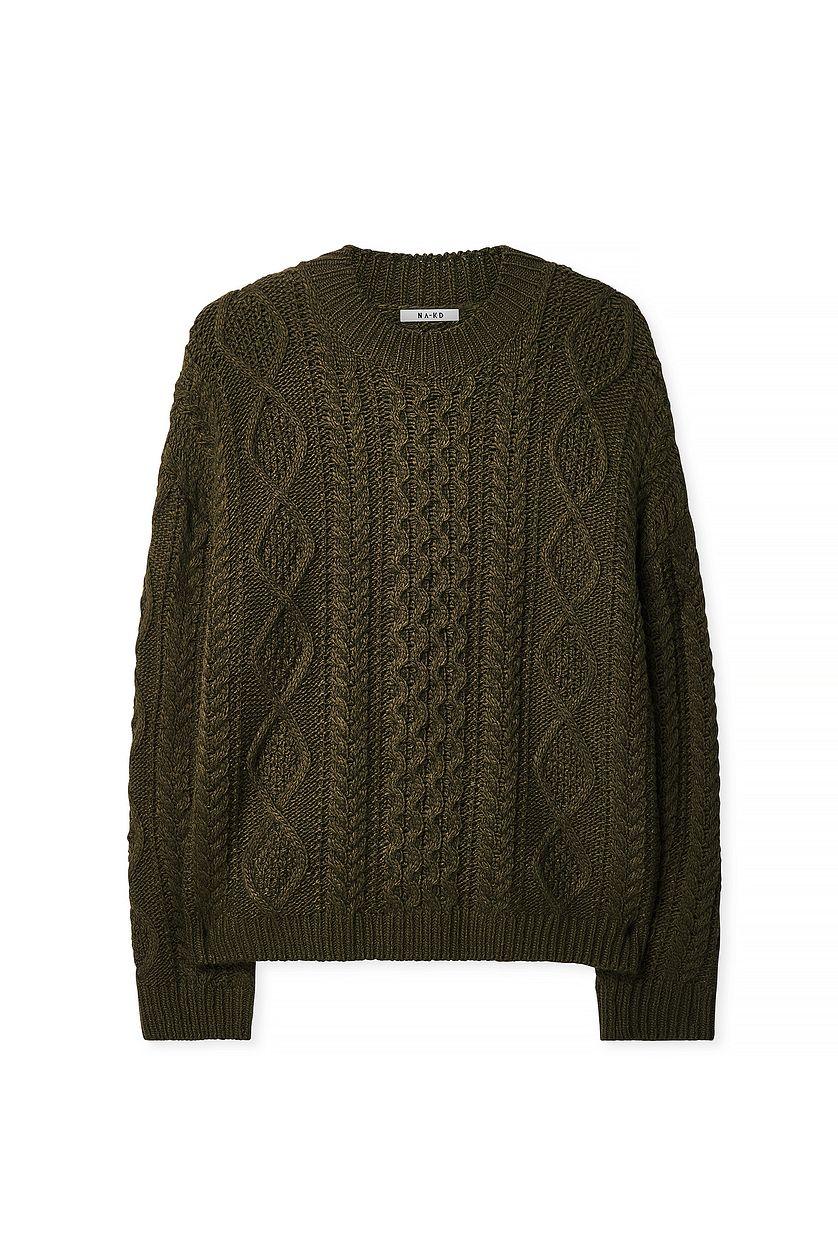 Cable Knitted Sweater Product Image