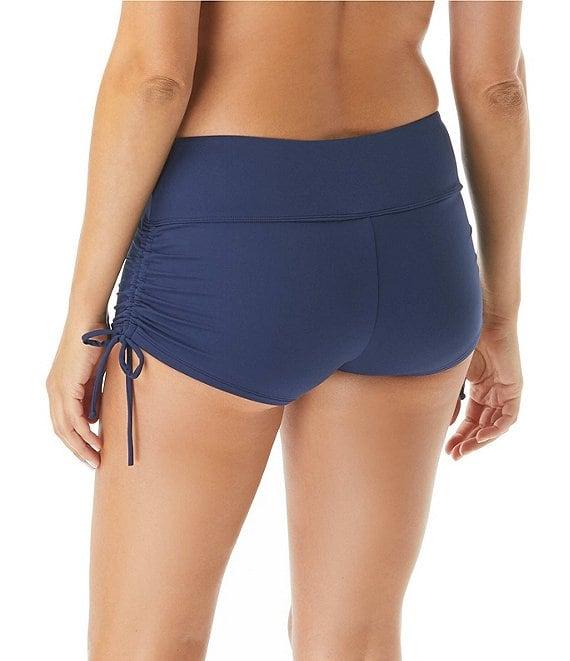 Beach House Solid Blake Adjustable Side Tie Swim Short Bottom Product Image