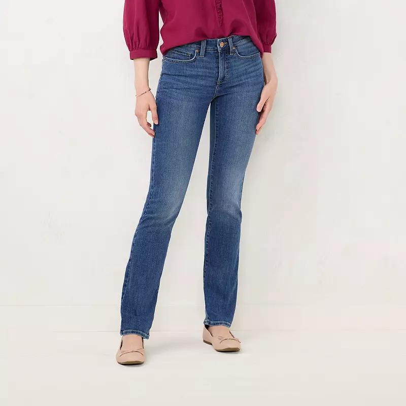 Women's LC Lauren Conrad Feel Good Mid Rise Barely Bootcut Jeans,  Product Image
