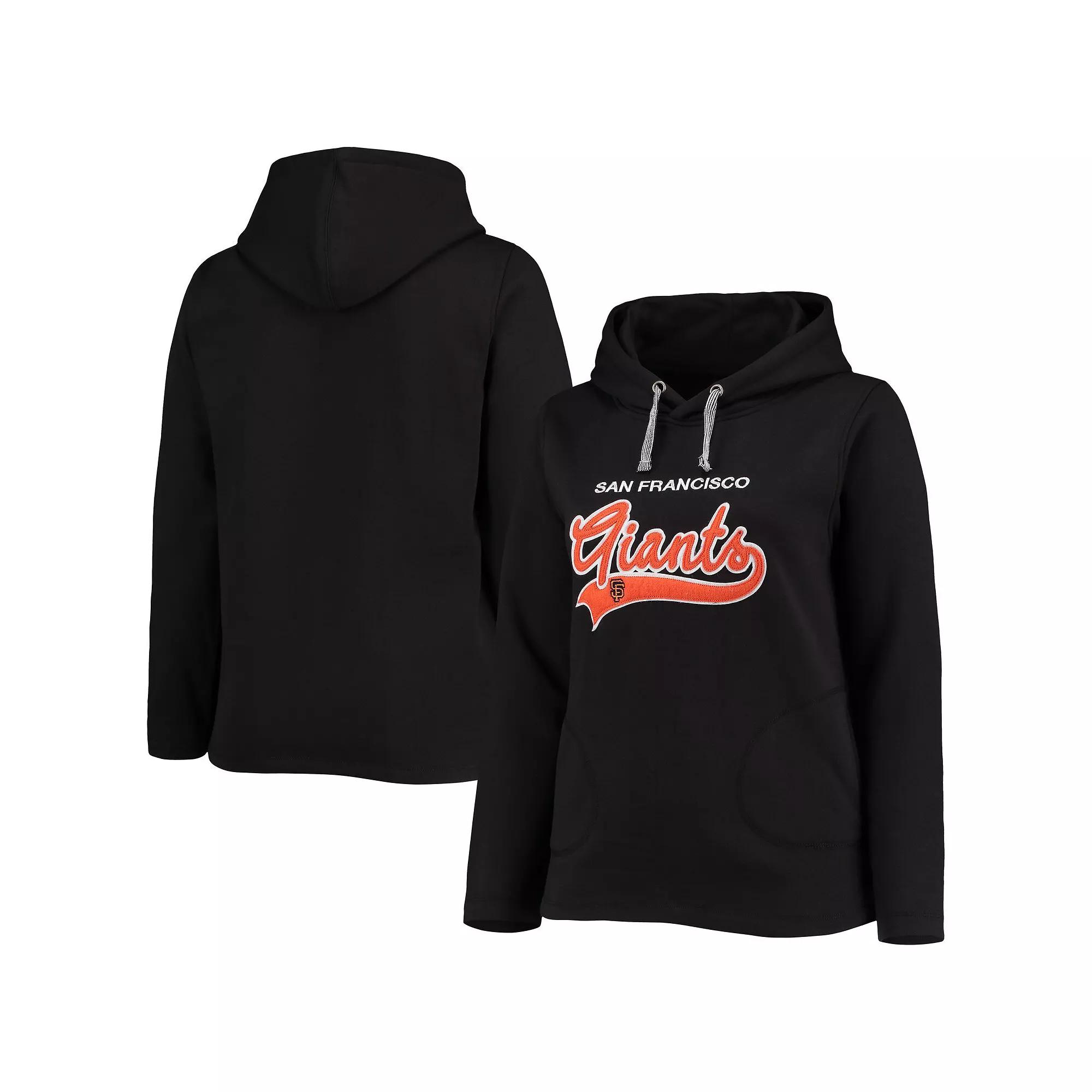 Women's Soft as a Grape Black San Francisco Giants Plus  Product Image