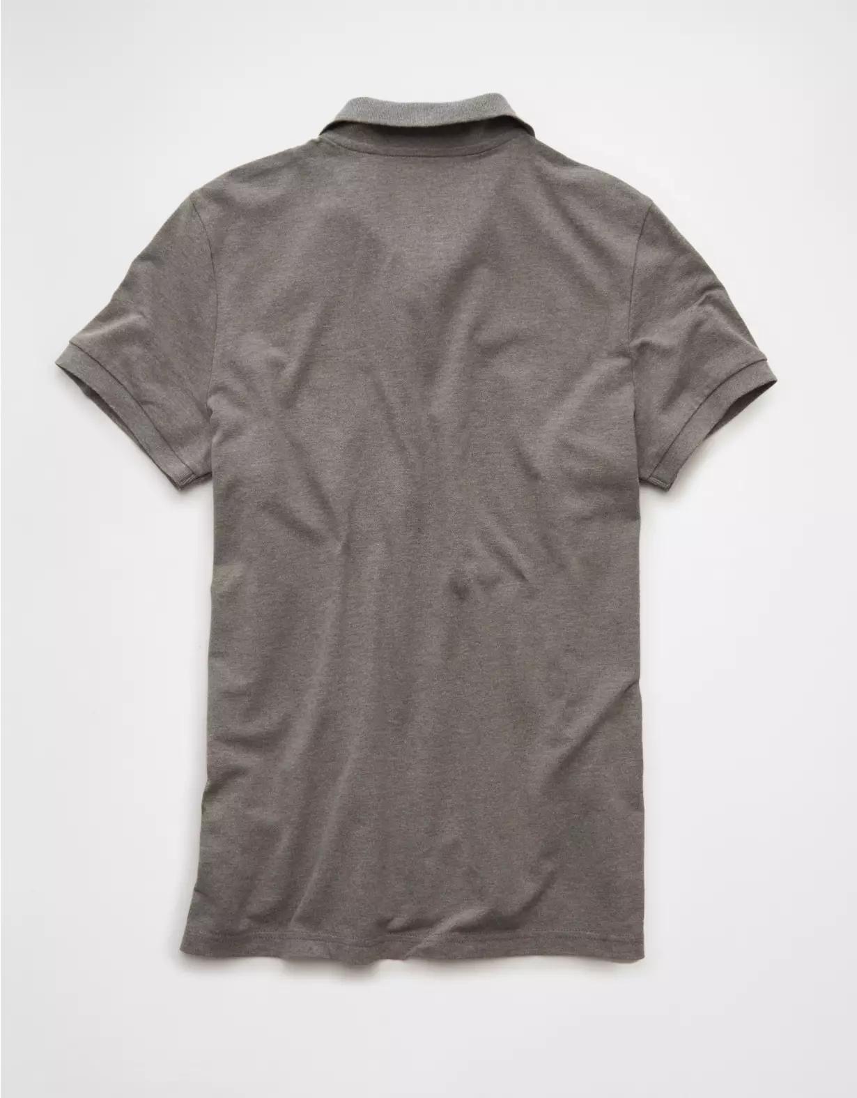 AE Lived-In Slim Fit Pique Polo Shirt Product Image