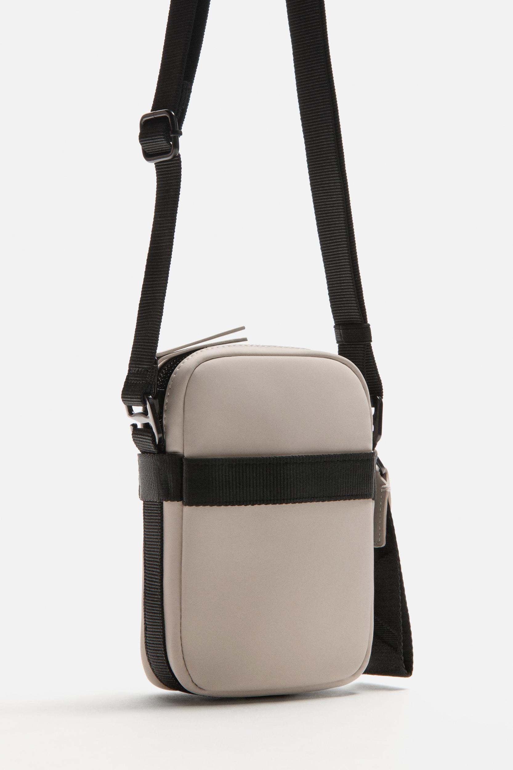 RUBBERIZED CROSSBODY BAG Product Image