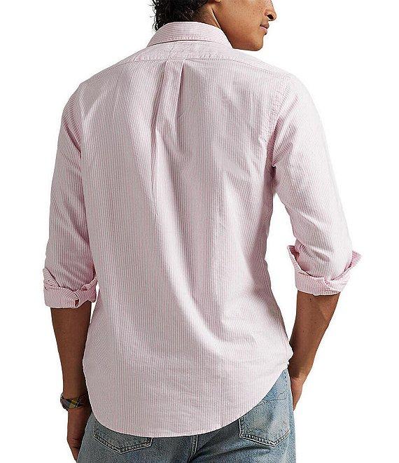 Polo Ralph Lauren Classic Fit Striped Oxford Shirt Product Image
