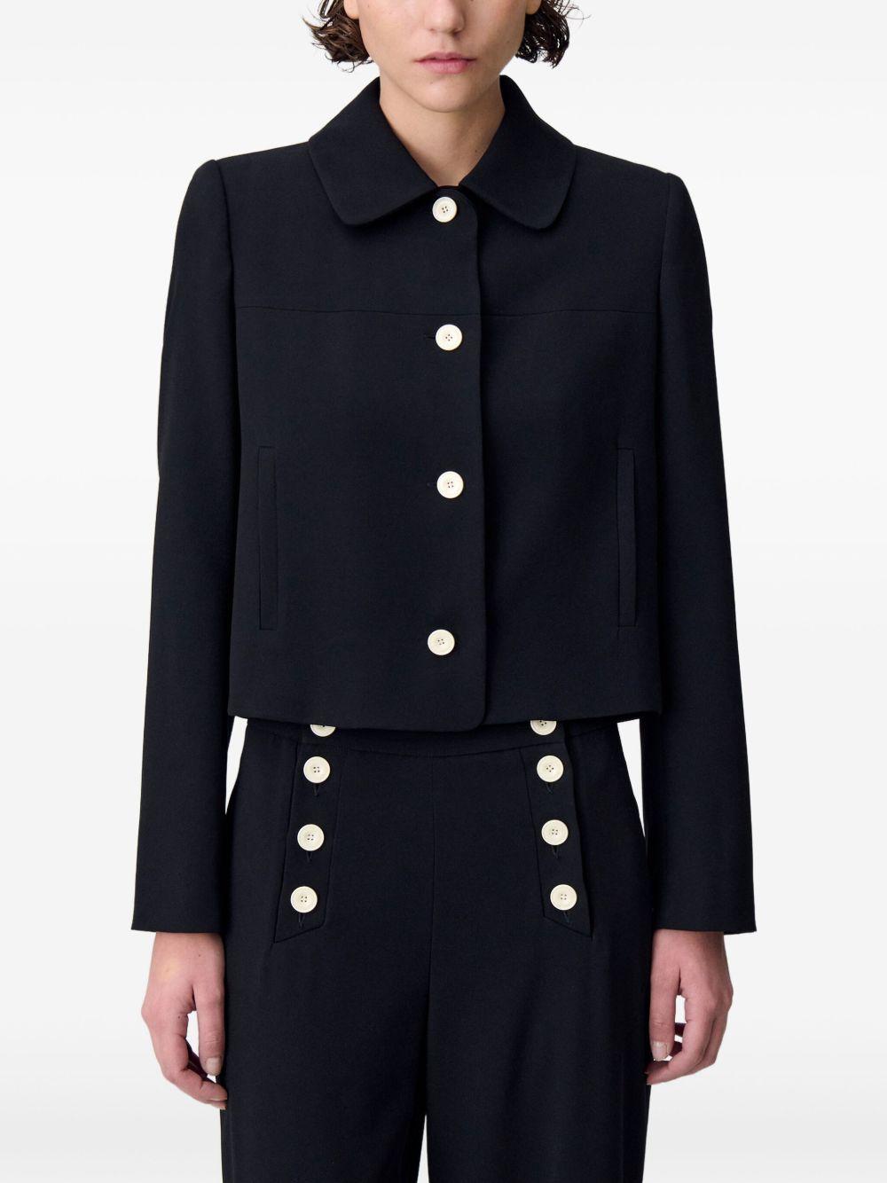 contrasting-buttons jacket Product Image