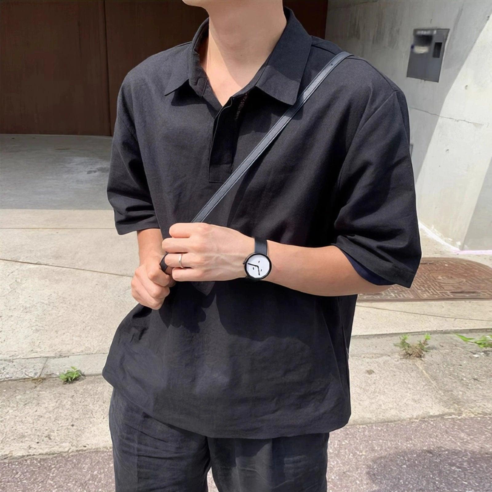 RT No. 18294 COLLAR POLO SHORT SLEEVE Product Image