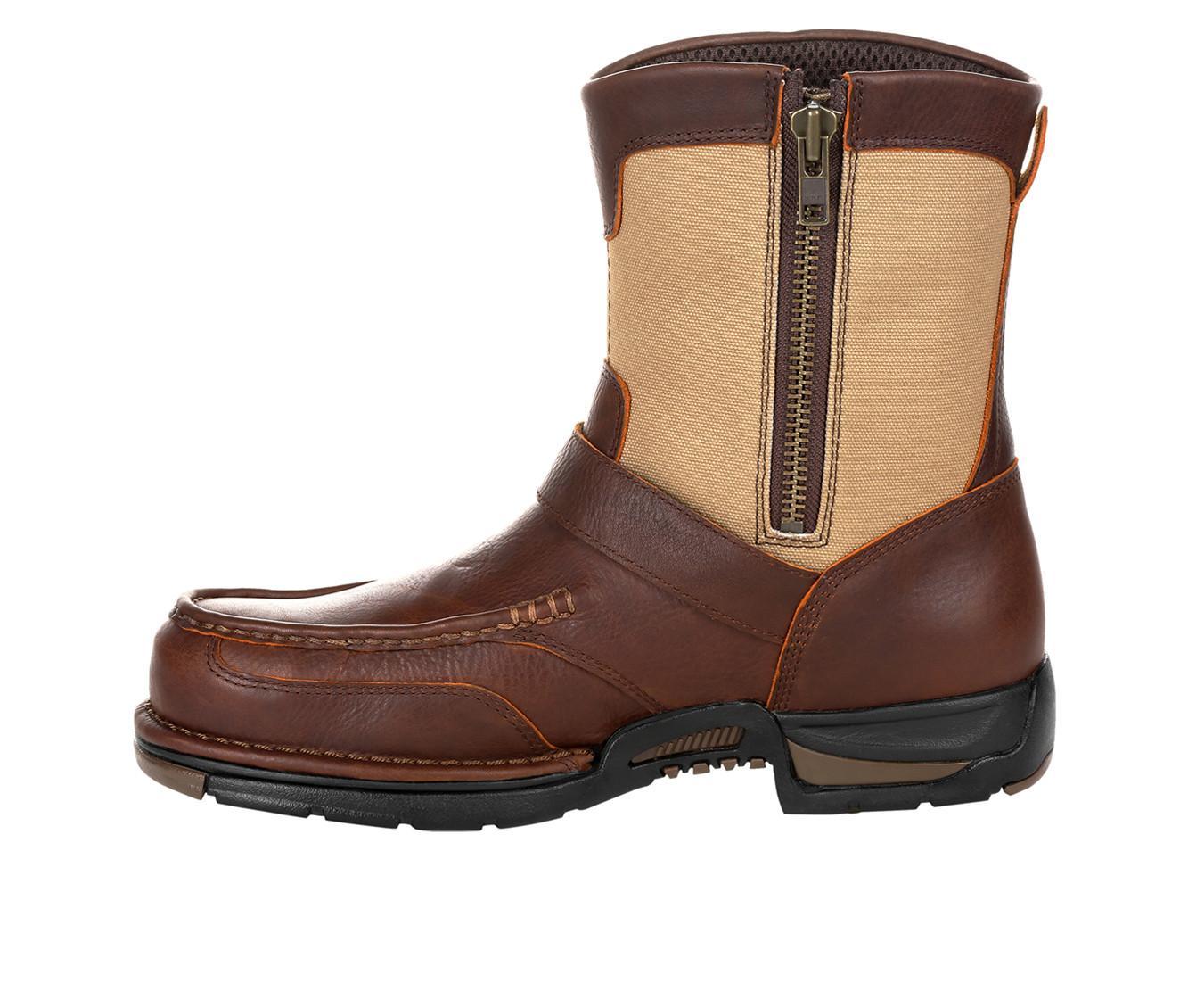 Men's Georgia Boot Athens Waterproof Side-Zip Work Boots Product Image